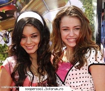 super lor! miley and vanessa   Admin